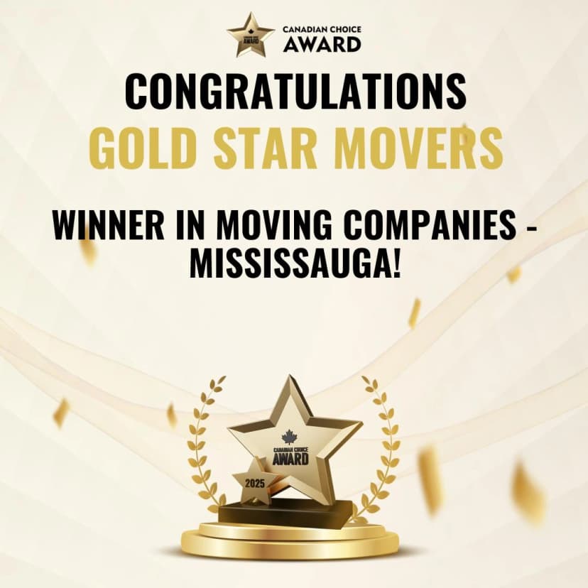 Gold Star Movers Award